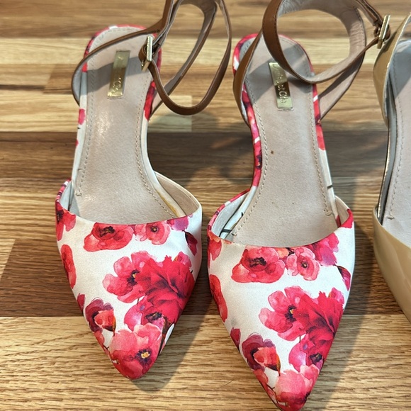 Bundle 2 pairs of Louise et Cio shoes small heel, ankle strap size 11 - Picture 2 of 9